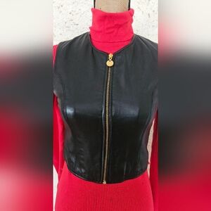 100% Leather Vest